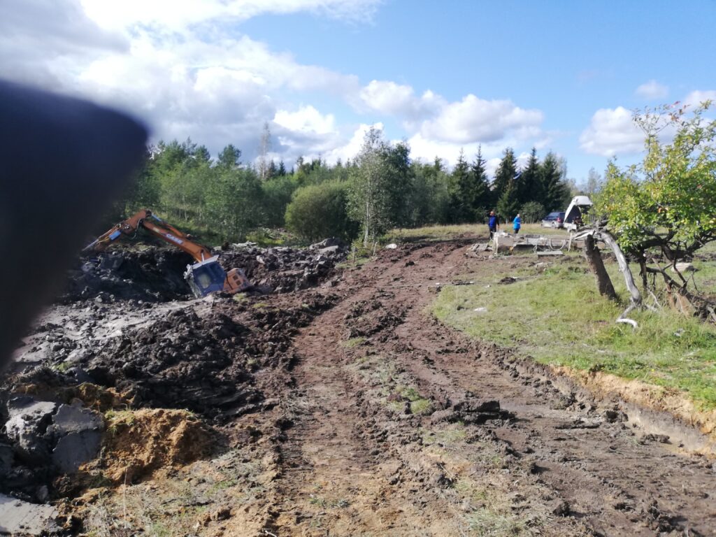 Ekskavaator mudas